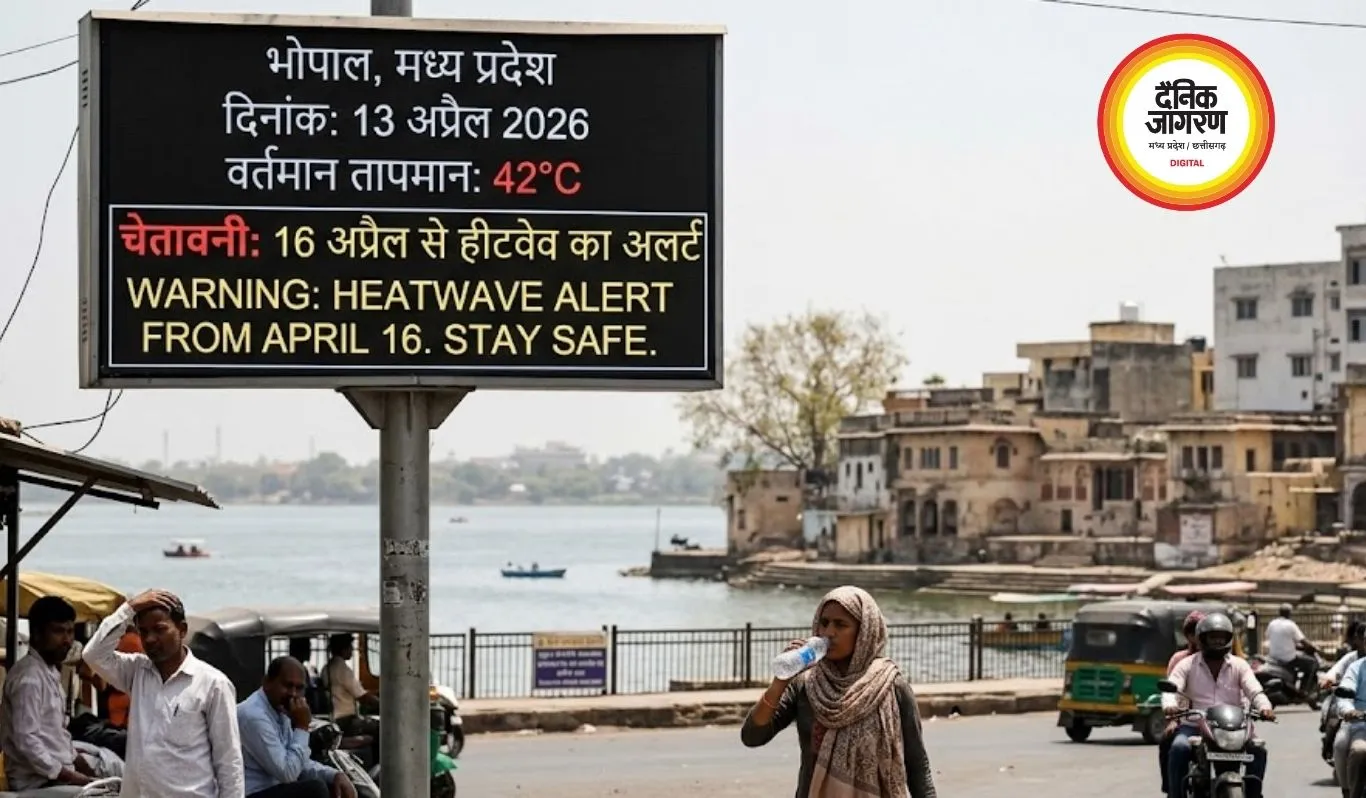 मध्य प्रदेश में गर्मी का कहर: पारा 40°C पार, 16 अप्रैल से हीटवेव का अलर्ट