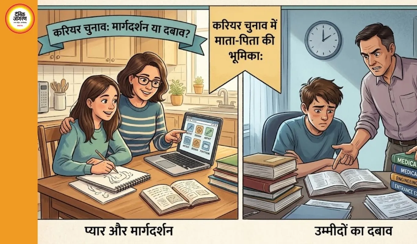 करियर चुनाव में माता-पिता की भूमिका: मार्गदर्शन या दबाव?