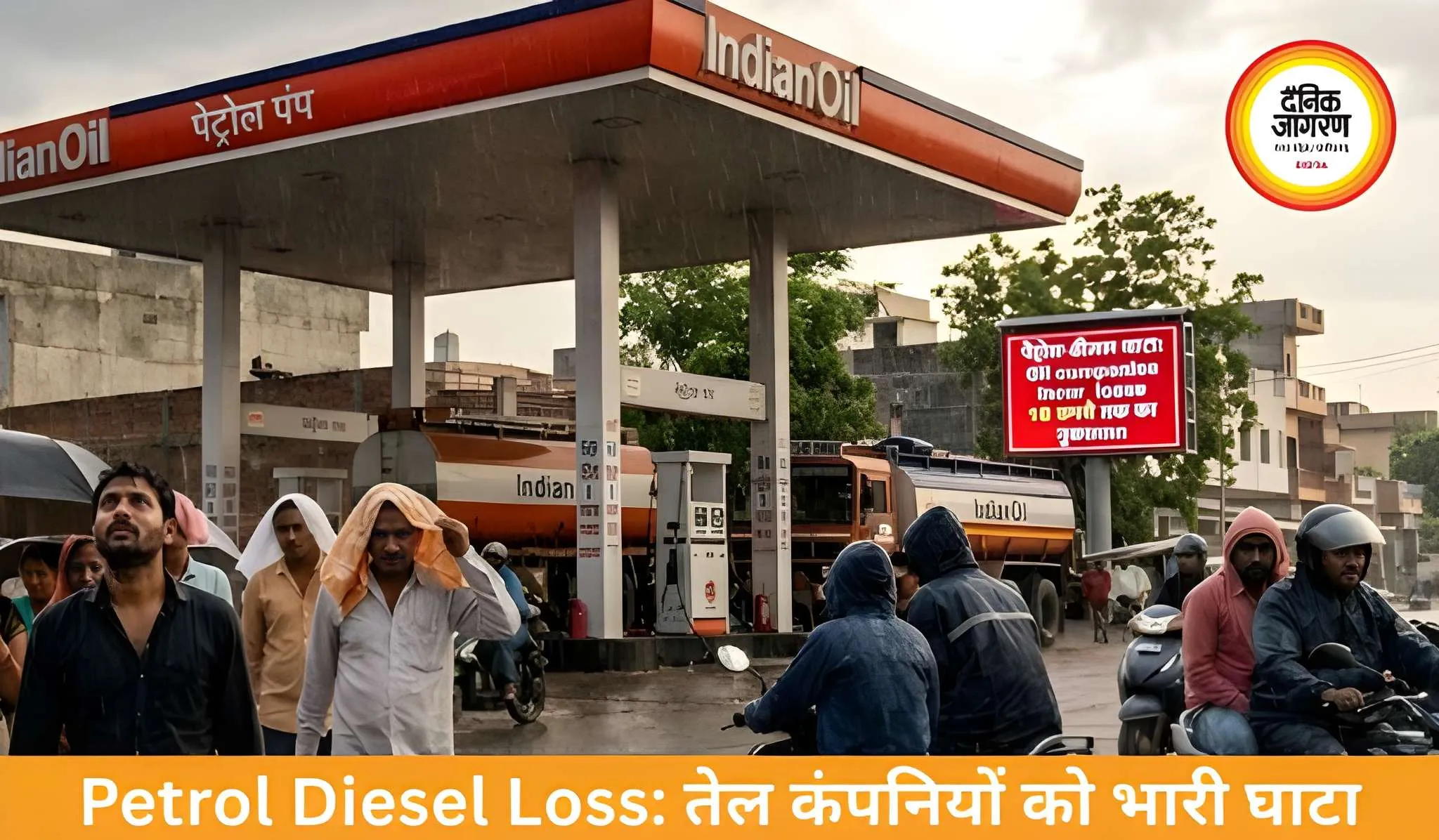 पेट्रोल-डीजल घाटा: तेल कंपनियां प्रति लीटर 18 तक नुकसान में