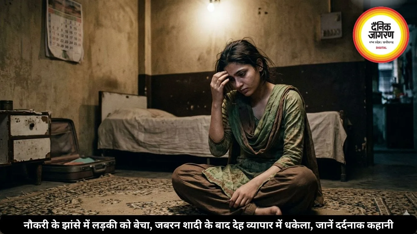 नौकरी के झांसे में लड़की को बेचा, जबरन शादी के बाद देह व्यापार में धकेला, जानें दर्दनाक कहानी