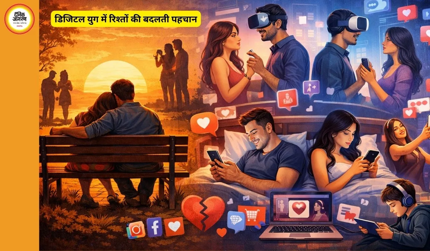 डिजिटल युग में रिश्तों की बदलती पहचान