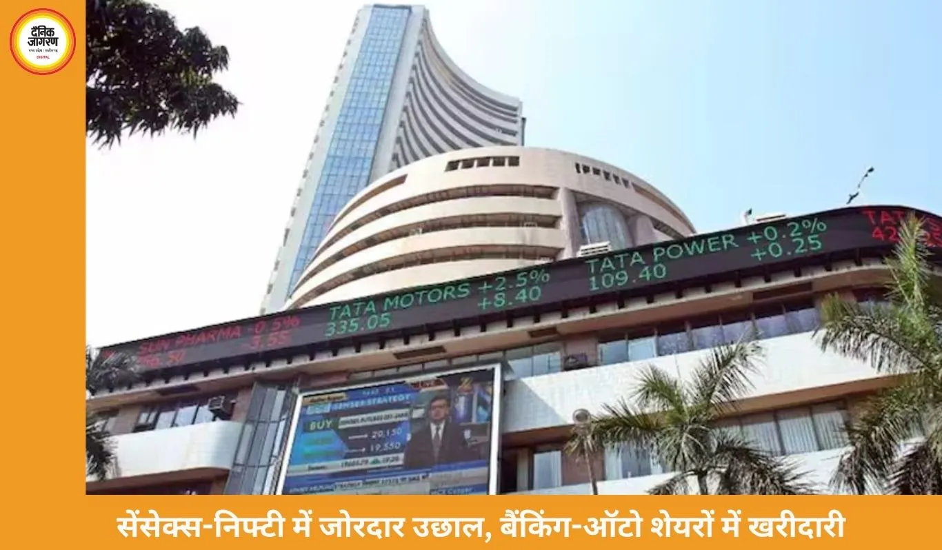 सेंसेक्स 500 अंक उछलकर 77,150 पर, निफ्टी 23,940 के पार