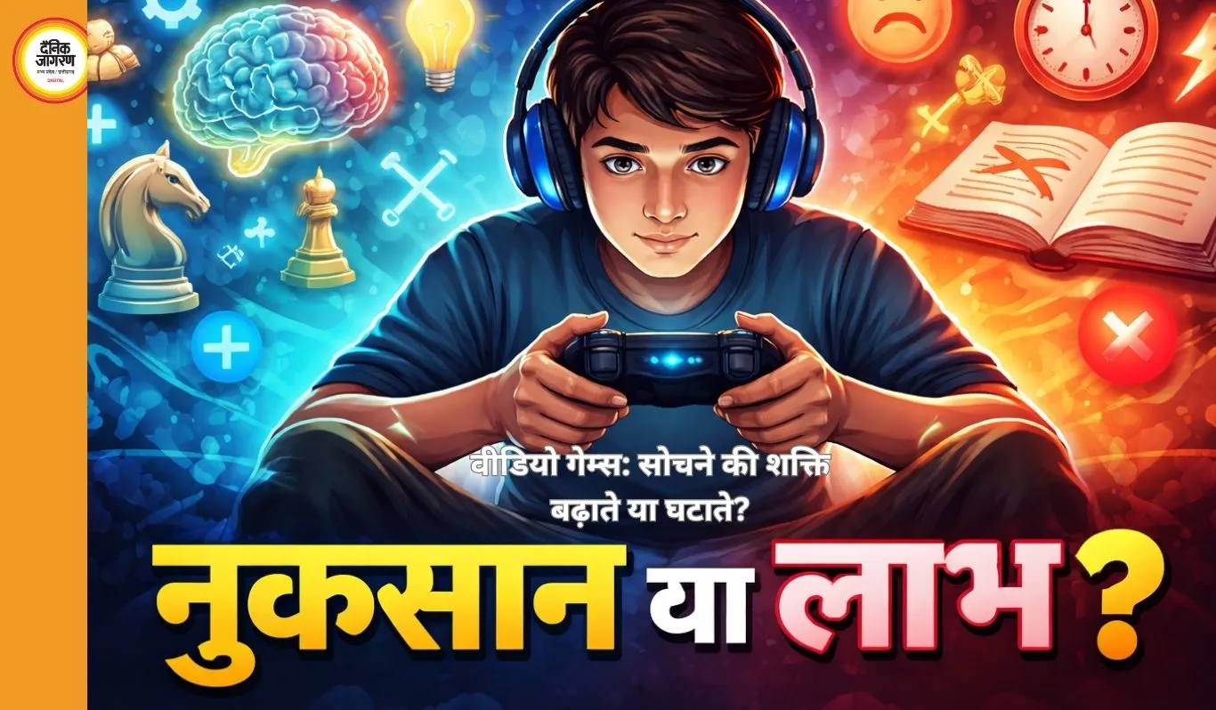 वीडियो गेम्स और सोचने की क्षमता: नुकसान या लाभ?