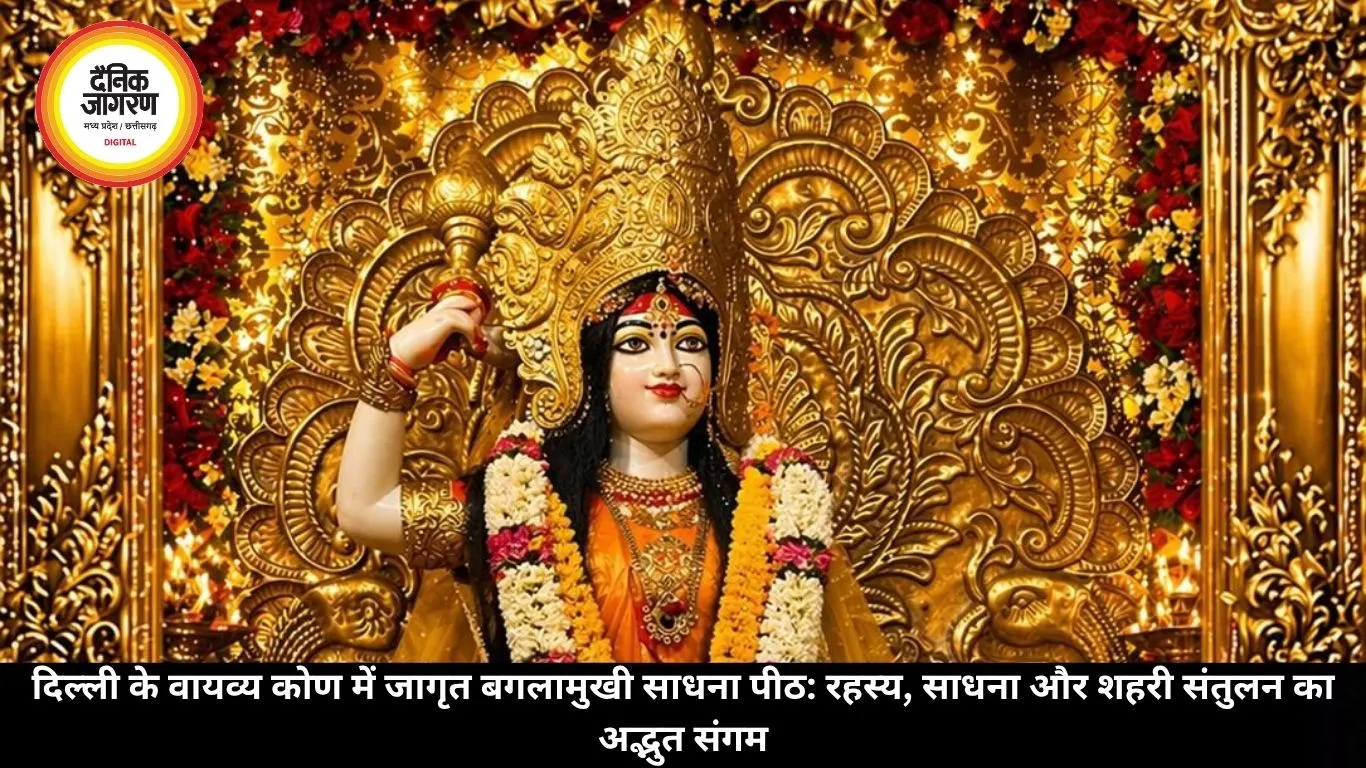 दिल्ली के वायव्य कोण में जागृत बगलामुखी साधना पीठ: रहस्य, साधना और शहरी संतुलन का अद्भुत संगम