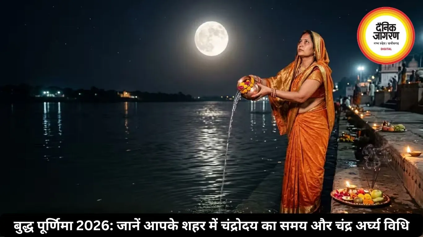 बुद्ध पूर्णिमा 2026: जानें आपके शहर में कब निकलेगा चांद, इस विधि से दें चंद्रमा को अर्घ्य