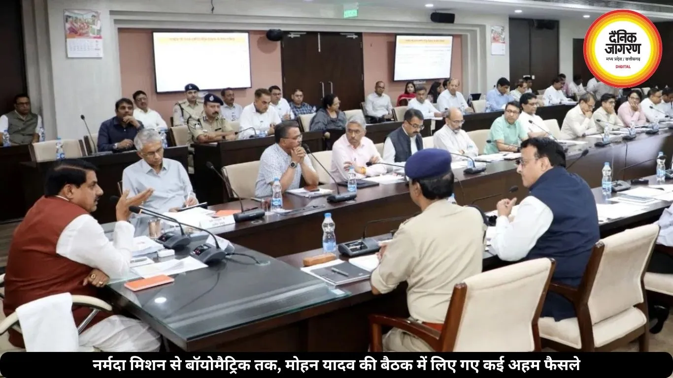 एमपी को नंबर-1 बनाने की तैयारी, सीएम मोहन यादव ने समीक्षा बैठक में अफसरों को दिया बड़ा टास्क