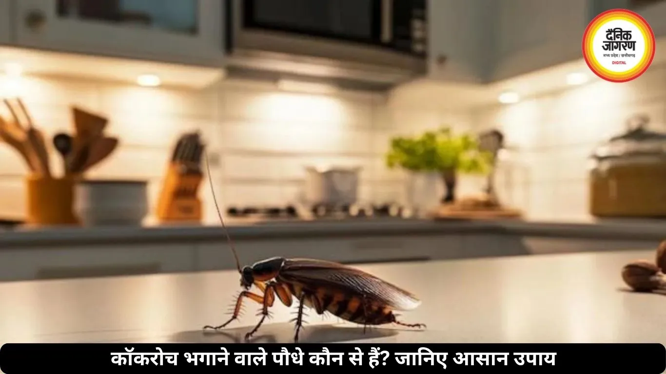 कॉकरोच भगाने के लिए घर में लगाएं ये पौधे, केमिकल स्प्रे की नहीं पड़ेगी जरूरत
