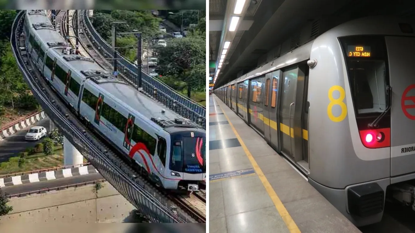 दिल्ली में मेट्रो नेटवर्क का बड़ा विस्तार, 7 नए कॉरिडोर को हरी झंडी