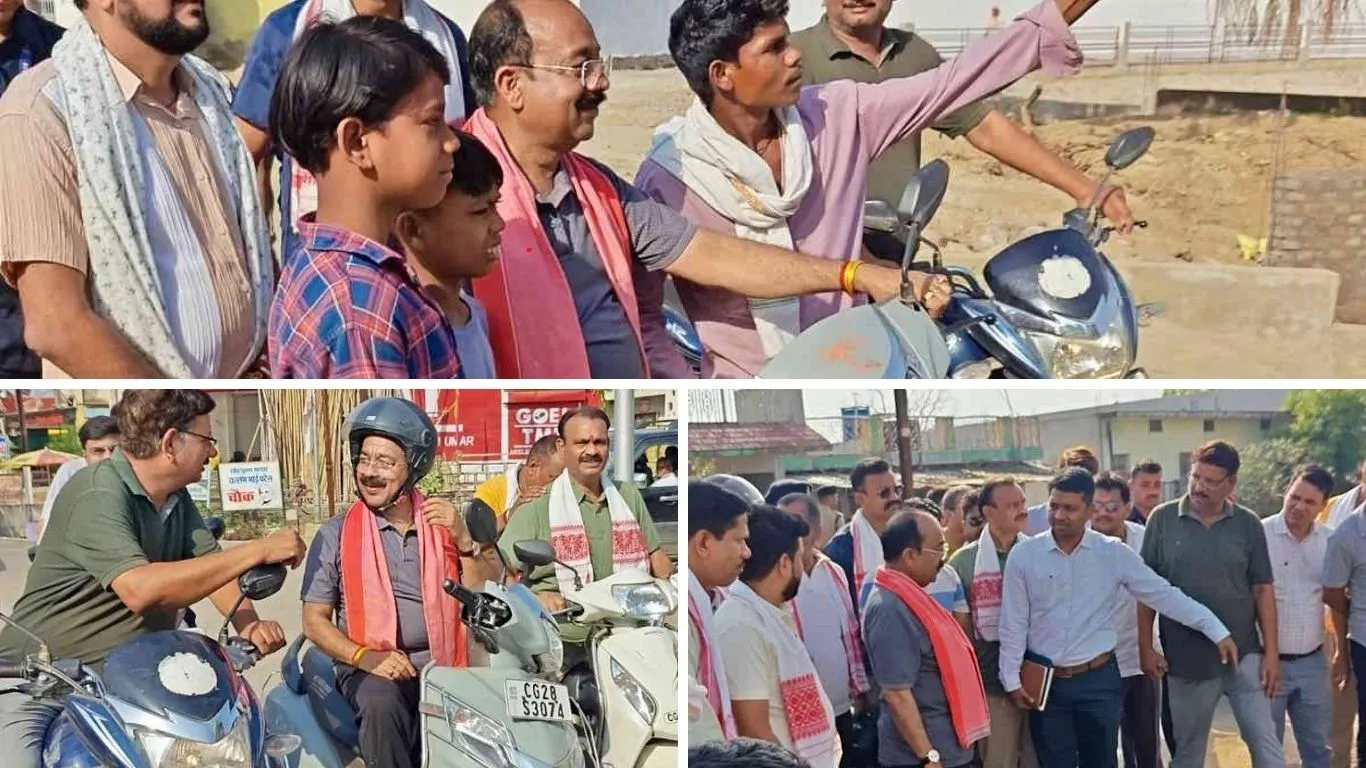 स्कूटी पर सवार होकर निरीक्षण पर निकले डिप्टी CM, आम लोगों से सीधे संवाद ने खींचा ध्यान