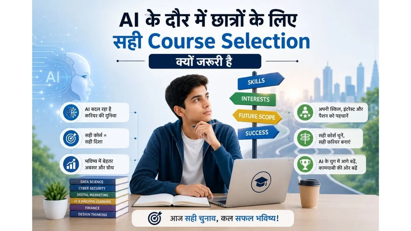 AI के दौर में छात्रों के लिए सही Course Selection क्यों जरूरी है