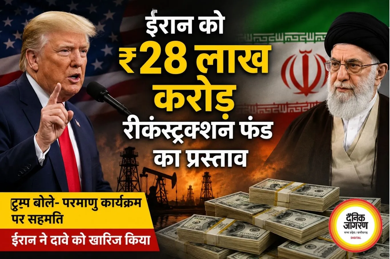 ईरान को 28 लाख करोड़ रुपए के फंड का प्रस्ताव, परमाणु समझौते पर नए दावे