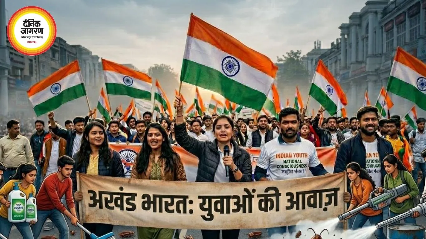 कॉकरोच तो गंदगी फैलाता है, भारतीय युवा तो राष्ट्रीय चेतना का संवाहक