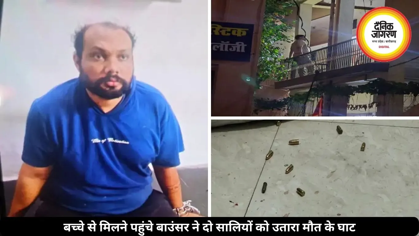 रायपुर में खौफनाक वारदात: बाउंसर ने ससुराल में की फायरिंग, दो सालियों की मौत