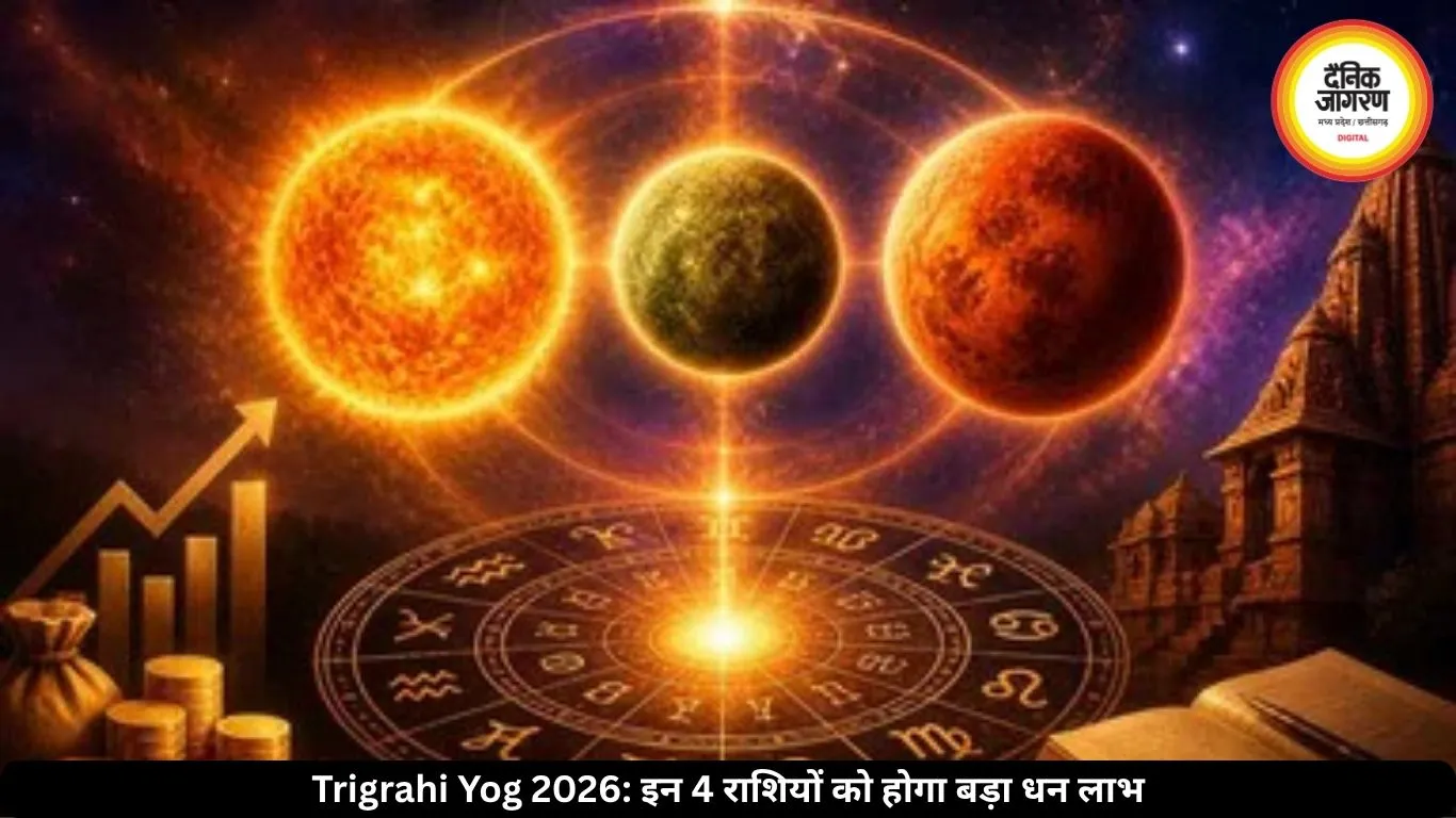 बड़ा मंगल पर बना त्रिग्रही योग, इन 4 राशियों के लिए हैं धन लाभ के संकेत