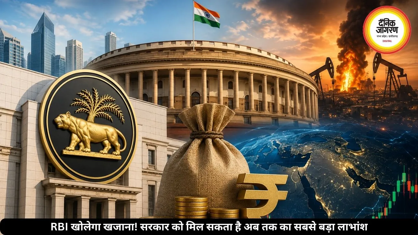 मिडिल ईस्ट संकट के बीच RBI का बड़ा फैसला, सरकार को मिलेगा रिकॉर्ड मुनाफा