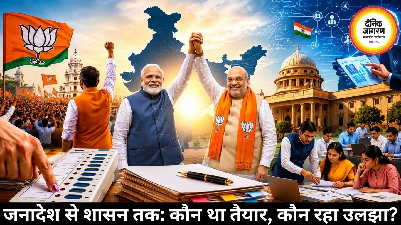 जनादेश से शासन तक: कौन था तैयार, कौन रहा उलझा?