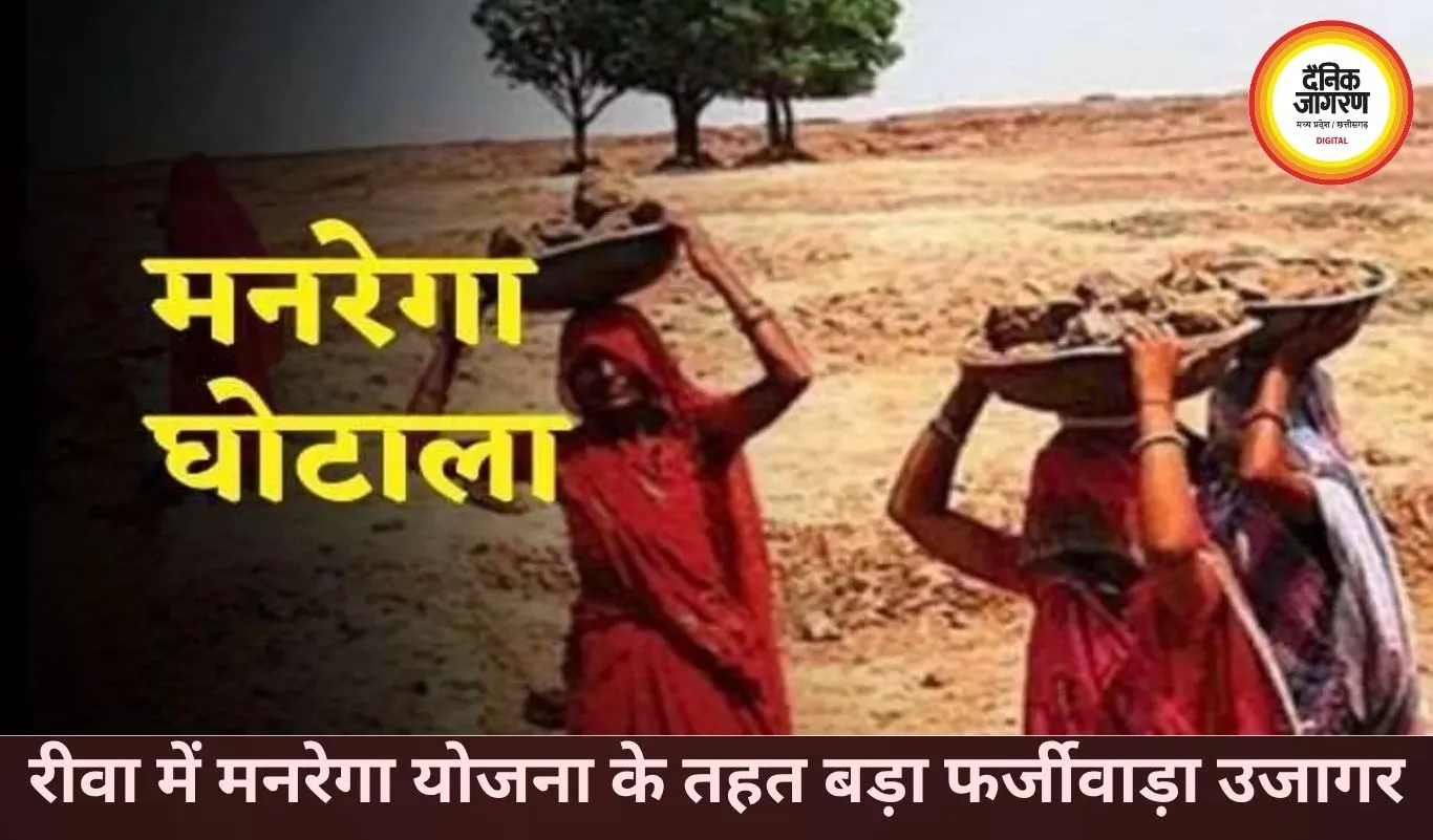 रीवा में मनरेगा घोटाले का खुलासा, RTI कार्यकर्ता के नाम फर्जी मस्टर रोल जारी