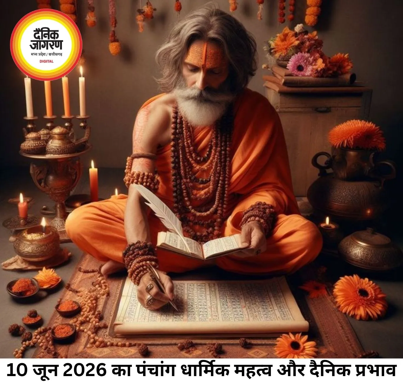 10 जून 2026 का आज का पंचांग और धार्मिक महत्व जानें आज का प्रभाव