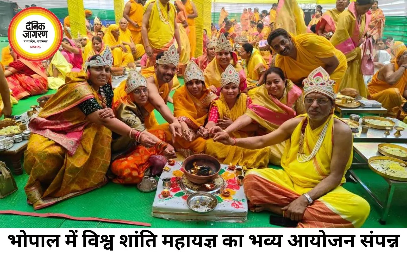 विश्व शांति महायज्ञ और भव्य शोभायात्रा के साथ संपन्न हुआ श्री सिद्ध चक्र महामंडल विधान