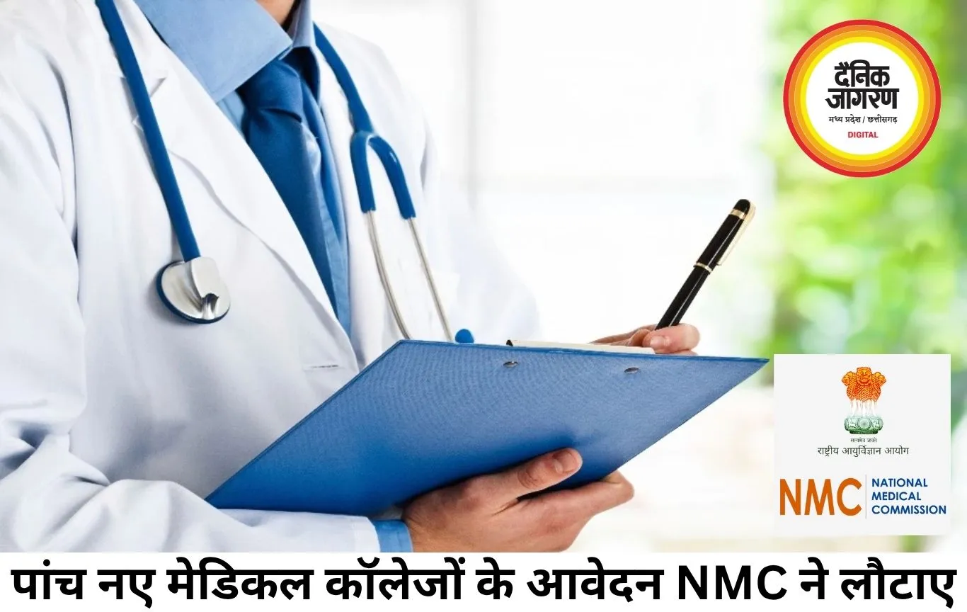 छत्तीसगढ़ के 5 नए मेडिकल कॉलेजों को NMC से नहीं मिली मंजूरी