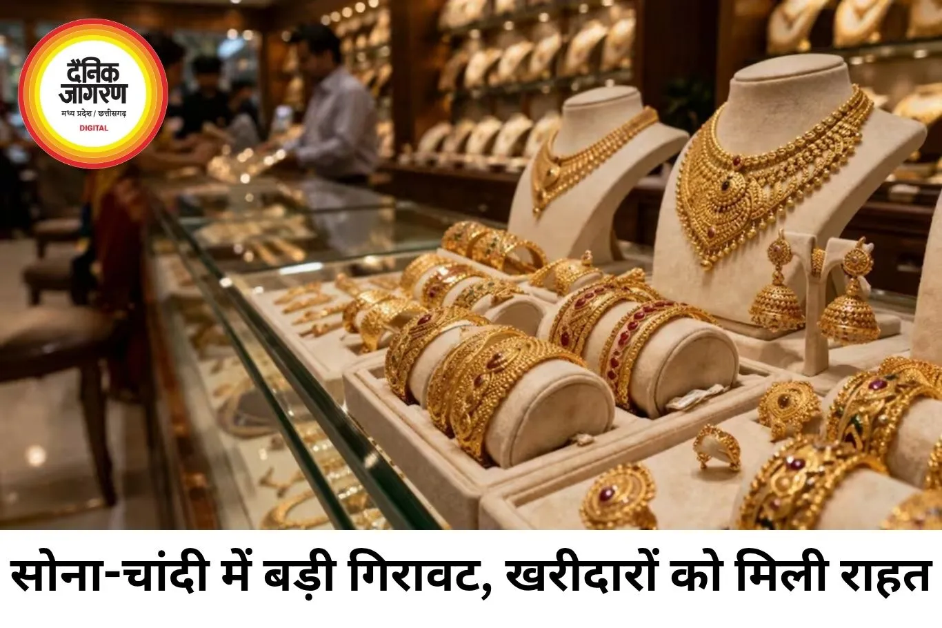 सोना-चांदी में बड़ी गिरावट, चांदी तीन दिन में ₹22 हजार टूटी