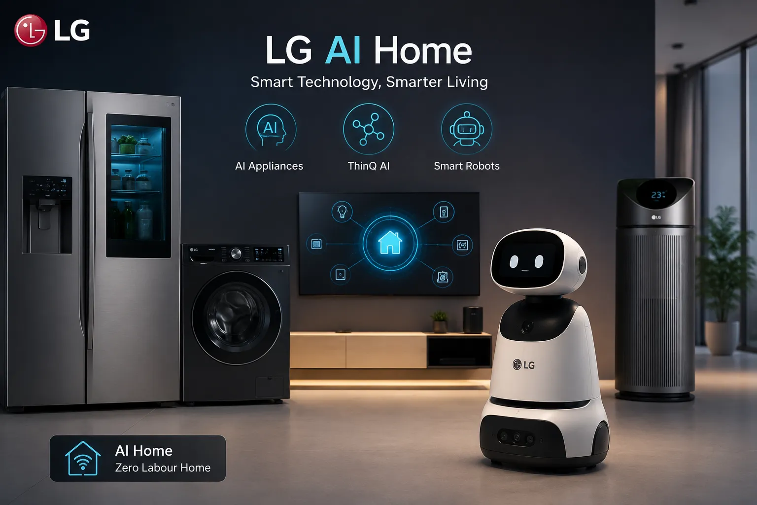AI Home Revolution: एलजी का बड़ा दांव, अब घर खुद समझेंगे आपकी जरूरतें और करेंगे सारे काम