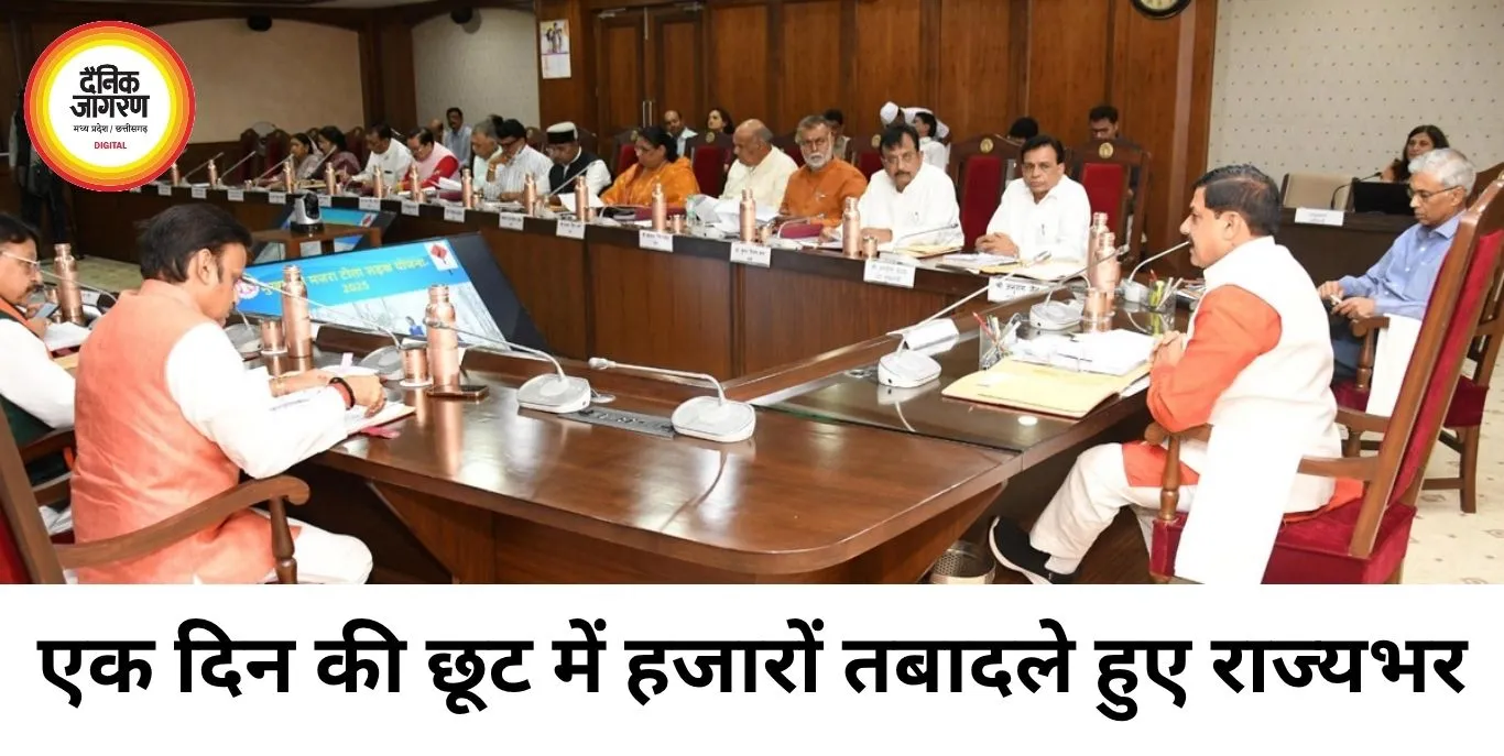 एमपी तबादला नीति में छूट से 17 हजार से अधिक ट्रांसफर हुए