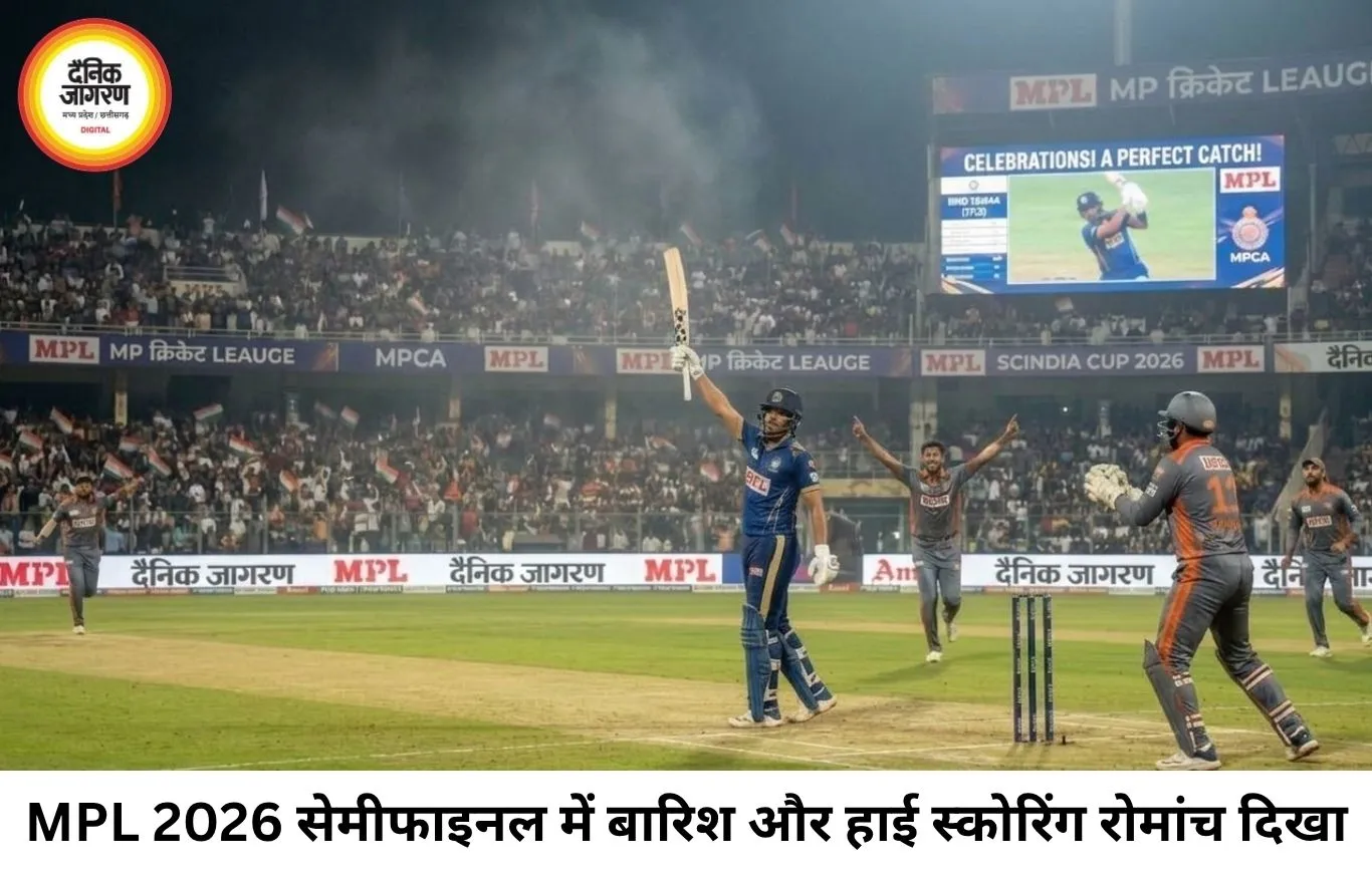 MPL 2026 Semifinal और Final: बारिश के बीच तय हुआ खिताबी मुकाबला,चंबल की दमदारएंट्री