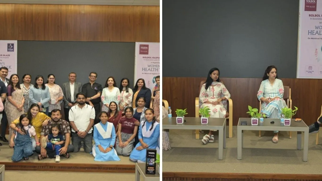 महिला स्वास्थ्य पर बढ़ी चर्चा, रायपुर में मासिक धर्म स्वच्छता और कैंसर जागरूकता पर हुआ संवाद