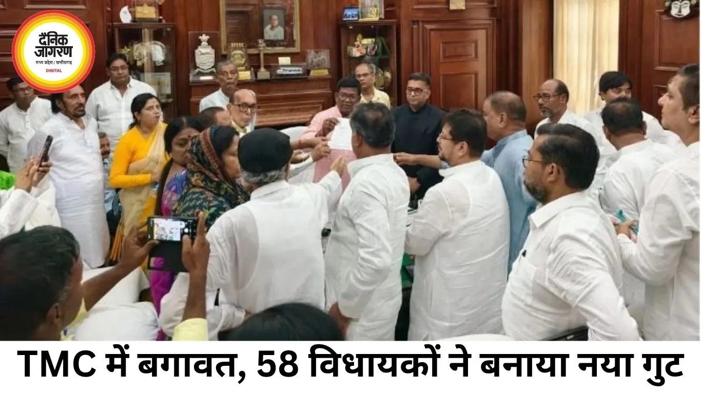 TMC में बड़ी बगावत: 58 विधायकों ने बनाया अलग गुट, ऋतब्रत बनर्जी बने विधायक दल के नेता