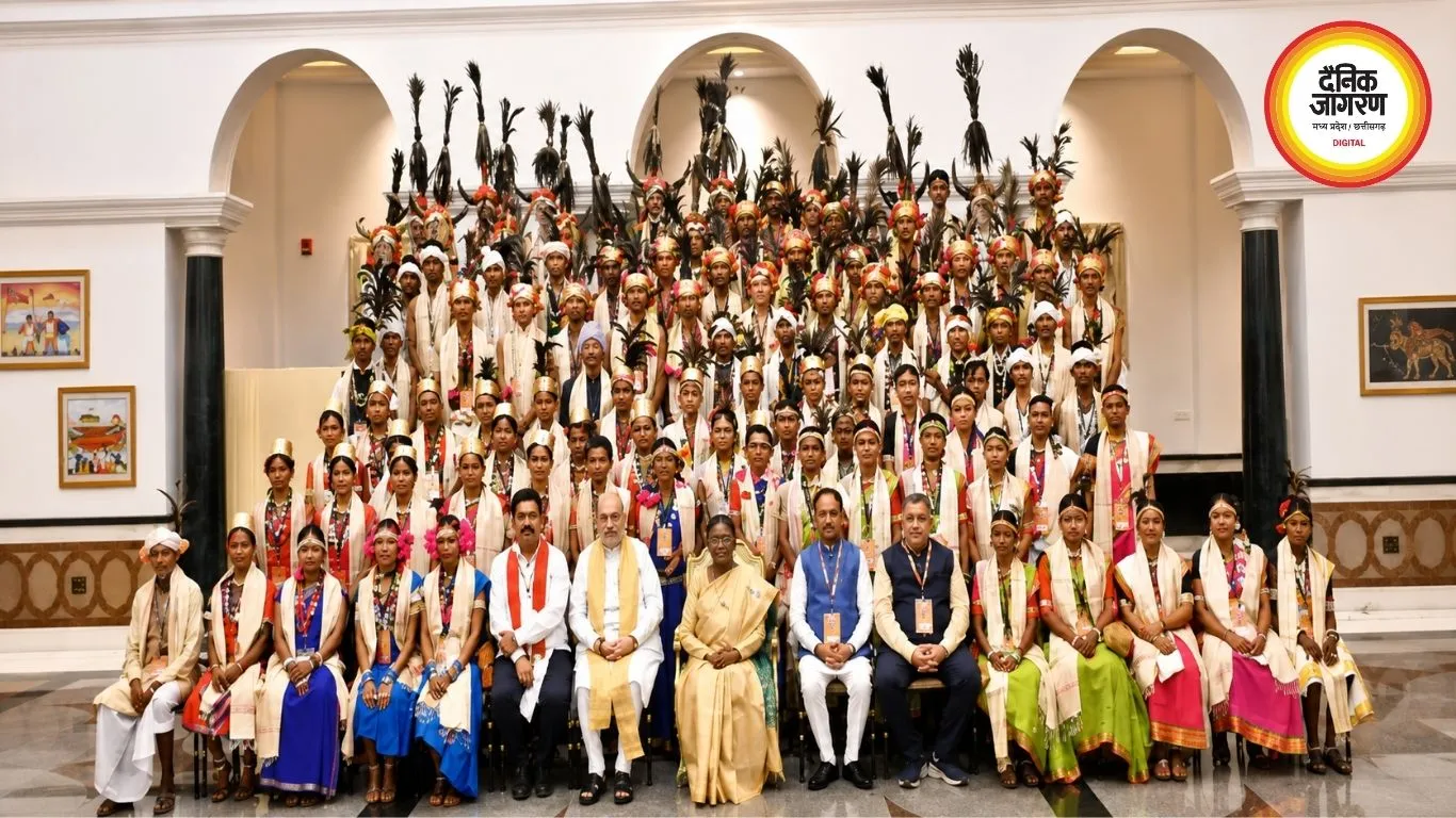 बस्तर पंडुम 2026: राष्ट्रपति भवन, स्मारक का हुआ सम्मान; मुर्मु ने कहा- मोटो मेरे परिवार का हिस्सा