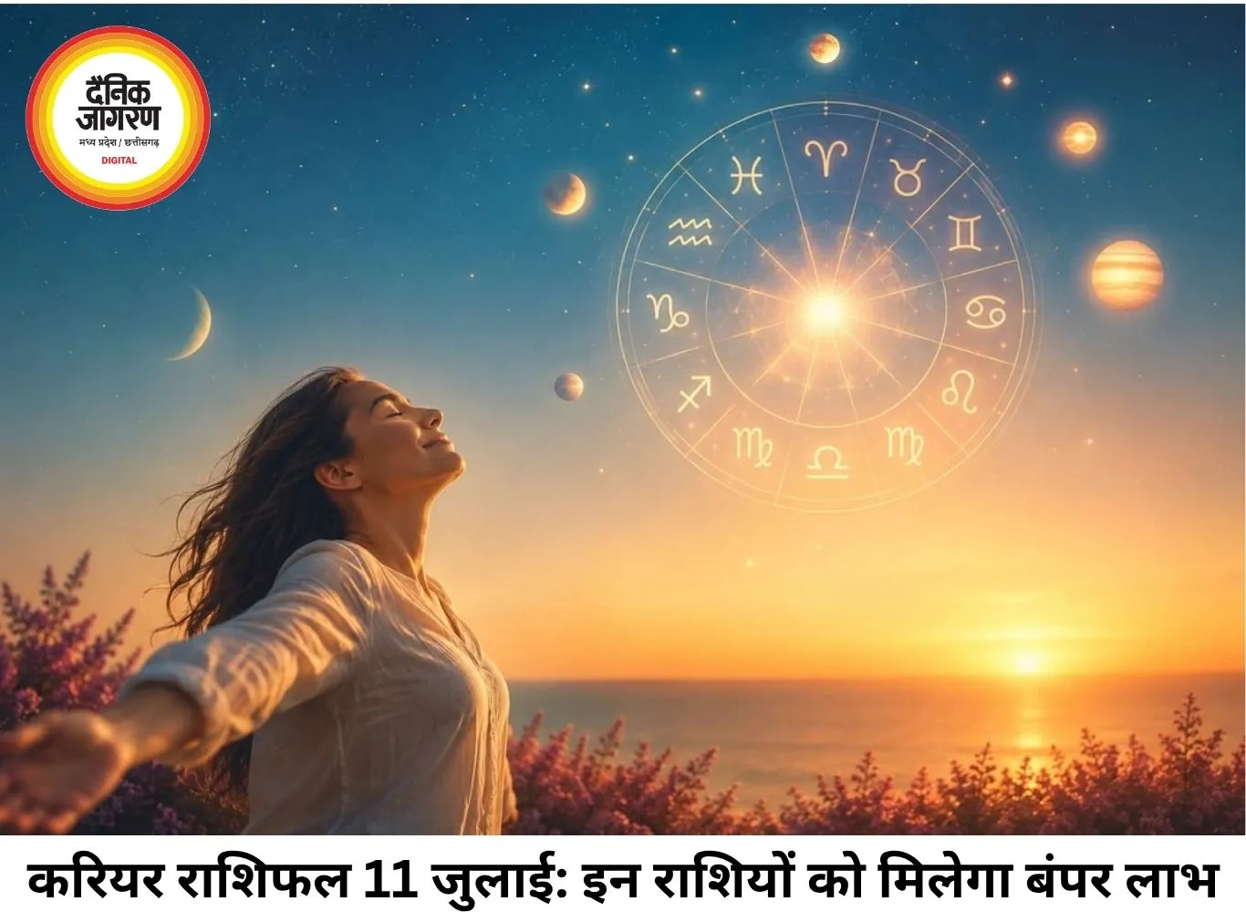 करियर राशिफल 11 जुलाई 2026: भद्र और बुधादित्य राजयोग से इन राशियों के करियर में आएगा उछाल, जानें अपना भाग्य