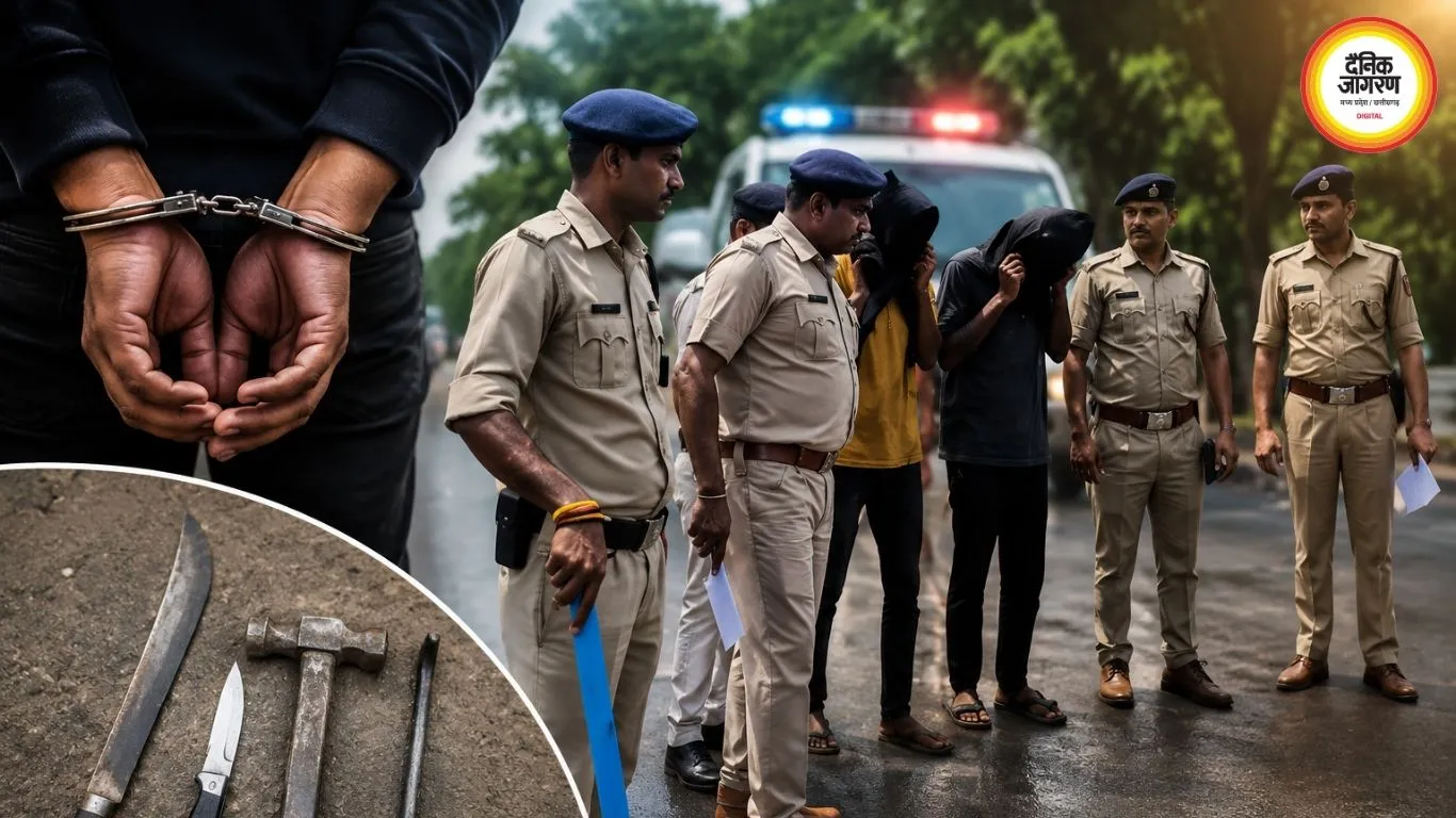 छिंदवाड़ा में ATM लूट से पहले पुलिस का एक्शन, खंडहर से हथियारों समेत दो बदमाश दबोचे