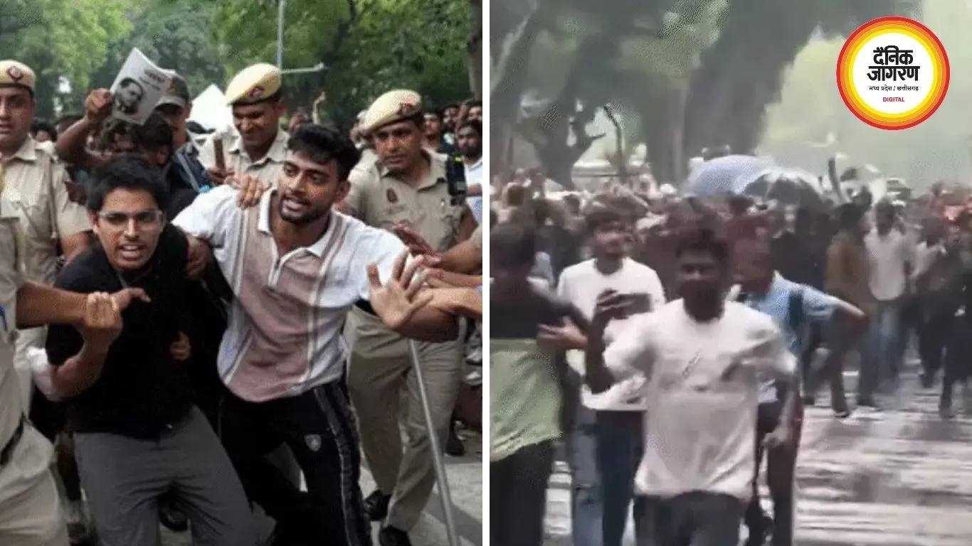 CJP के संसद मार्च में बवाल, जंतर-मंतर पर प्रदर्शनकारियों और पुलिस में झड़प