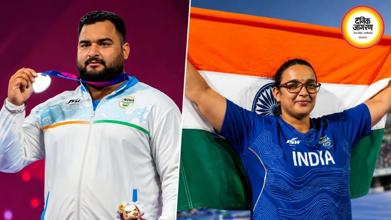 लवप्रीत सिंह ने वेटलिफ्टिंग में जीता सिल्वर, सीमा कालीरमन के डिस्कस थ्रो में ब्रॉन्ज से भारत के 17 मेडल