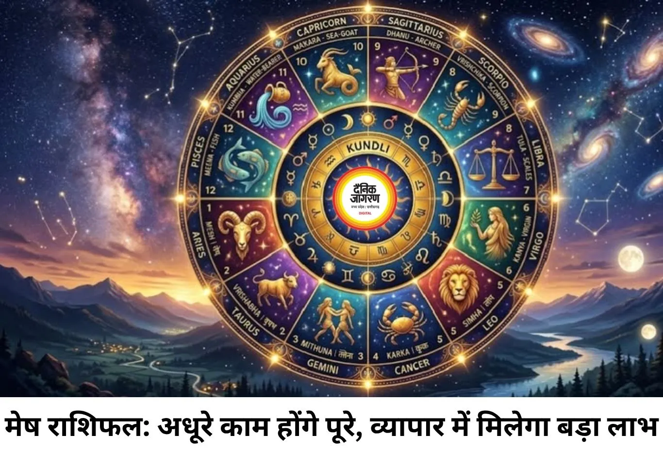 दैनिक राशिफल 08 जुलाई 2026: बदल रही है ग्रहों की चाल, इन राशियों पर बरसेगी भगवान गणेश और गुरुदेव की कृपा