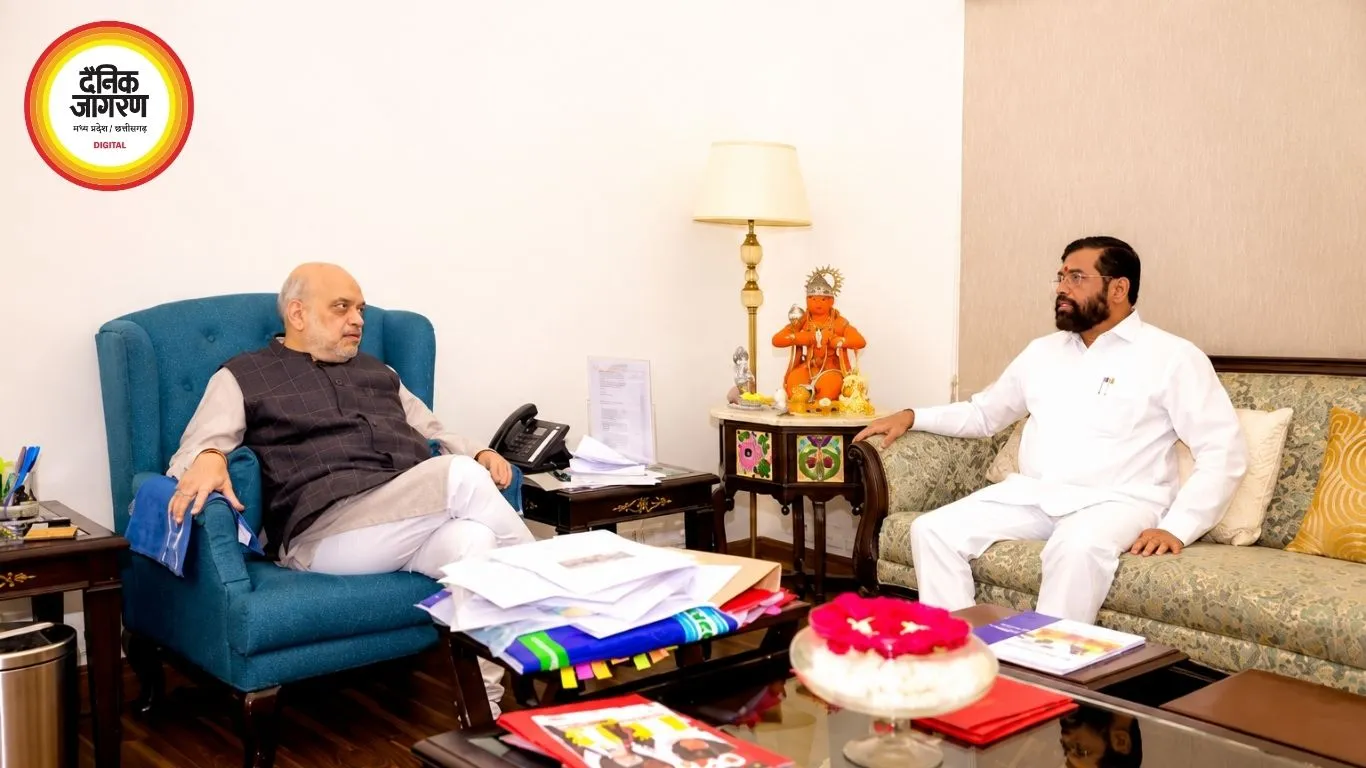 अमित शाह से मिले एकनाथ शिंदे, छह सांसदों के साथ दिल्ली बैठक से कैबिनेट विस्तार की अटकलें तेज