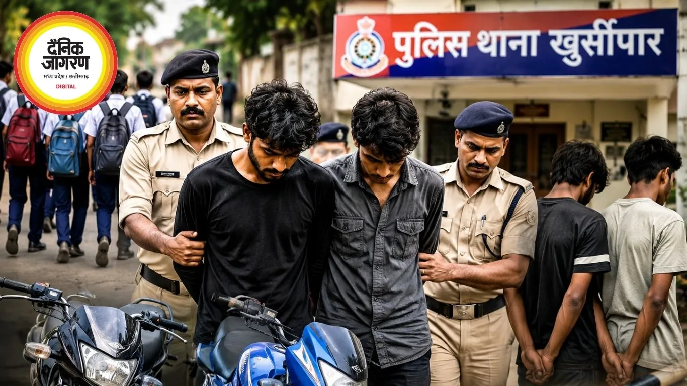 भिलाई में स्कूली छात्रों से वसूली और मारपीट का खुलासा, दो युवक गिरफ्तार, दो किशोर भी पकड़े गए