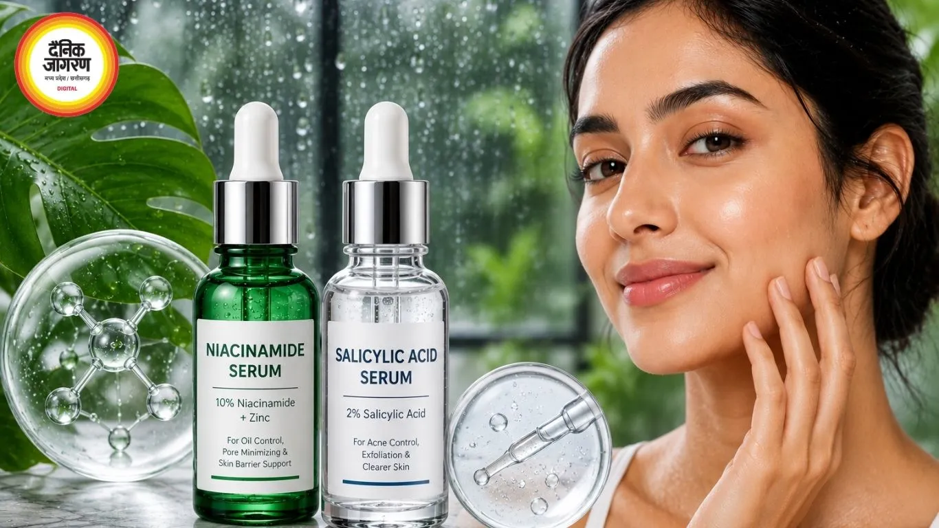 मानसून में पिंपल्स और ऑयली स्किन से राहत, Niacinamide-Salicylic Acid बन सकते हैं परफेक्ट कॉम्बो