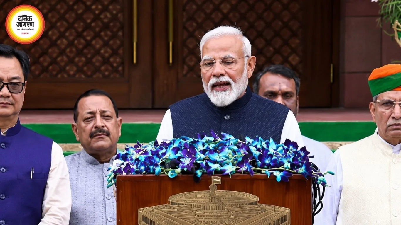 संसद परिसर में PM मोदी का ‘56 साल के युवा’ वाला तंज, राहुल गांधी का नाम लिए बिना साधा निशाना