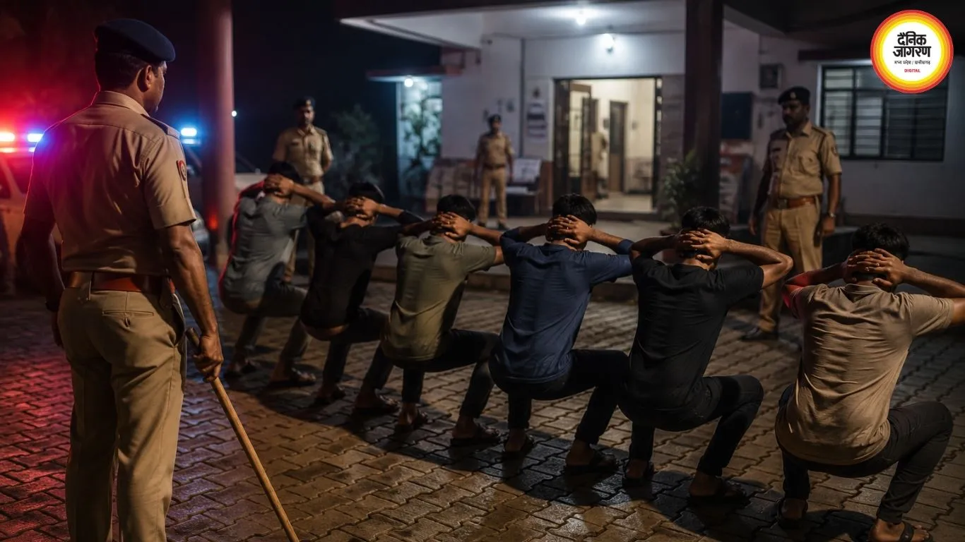 सिरगिट्टी में नए थाना प्रभारी का सख्त संदेश, गुंडे-बदमाशों पर पुलिस की ताबड़तोड़ कार्रवाई