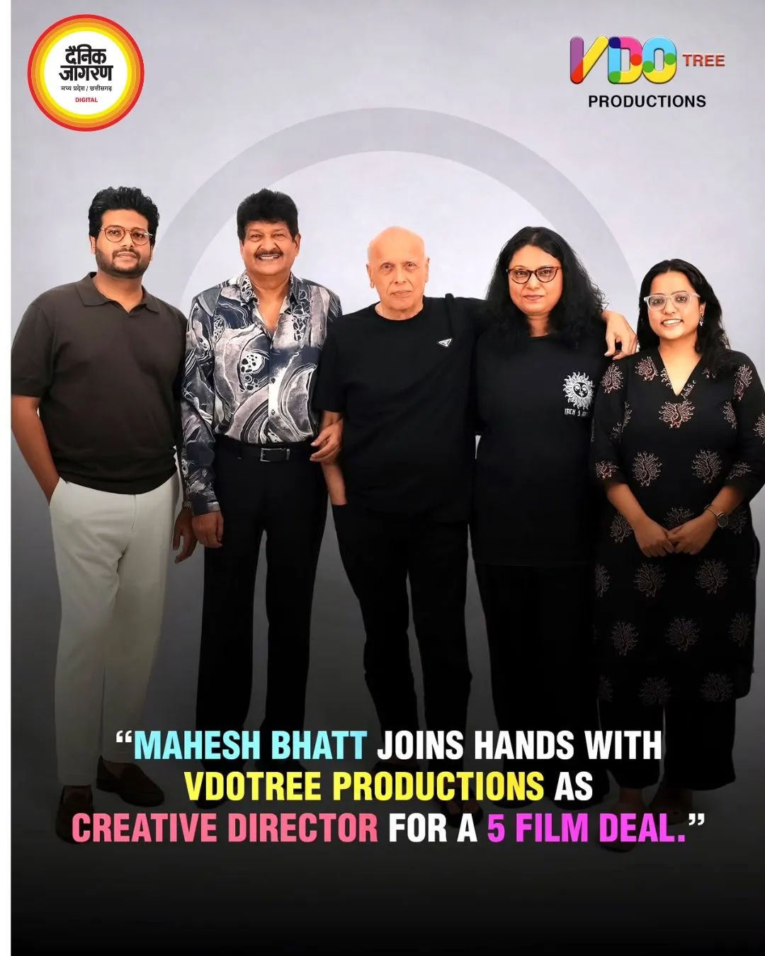 हुमायूं सुलेमान की बड़ी उपलब्धि: महेश भट्ट ने Vdo Tree Productions के साथ क्रिएटिव डायरेक्टर के रूप में साइन की 5 फिल्मों की ऐतिहासिक डील