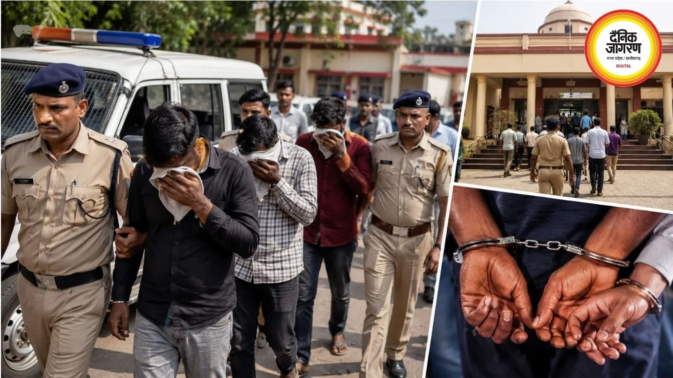 दुर्ग में पुलिस का वारंटियों पर बड़ा एक्शन, एक दिन में 101 गिरफ्तार; कोर्ट के आदेश पर जेल भेजे गए