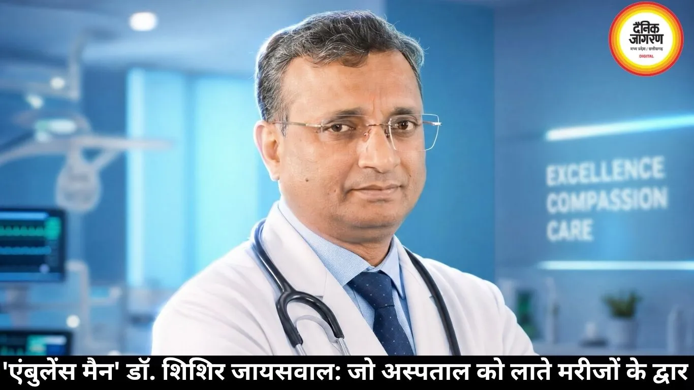 'एंबुलेंस मैन' डॉ. शिशिर जायसवाल: जो अस्पताल को लाते मरीजों के द्वार 