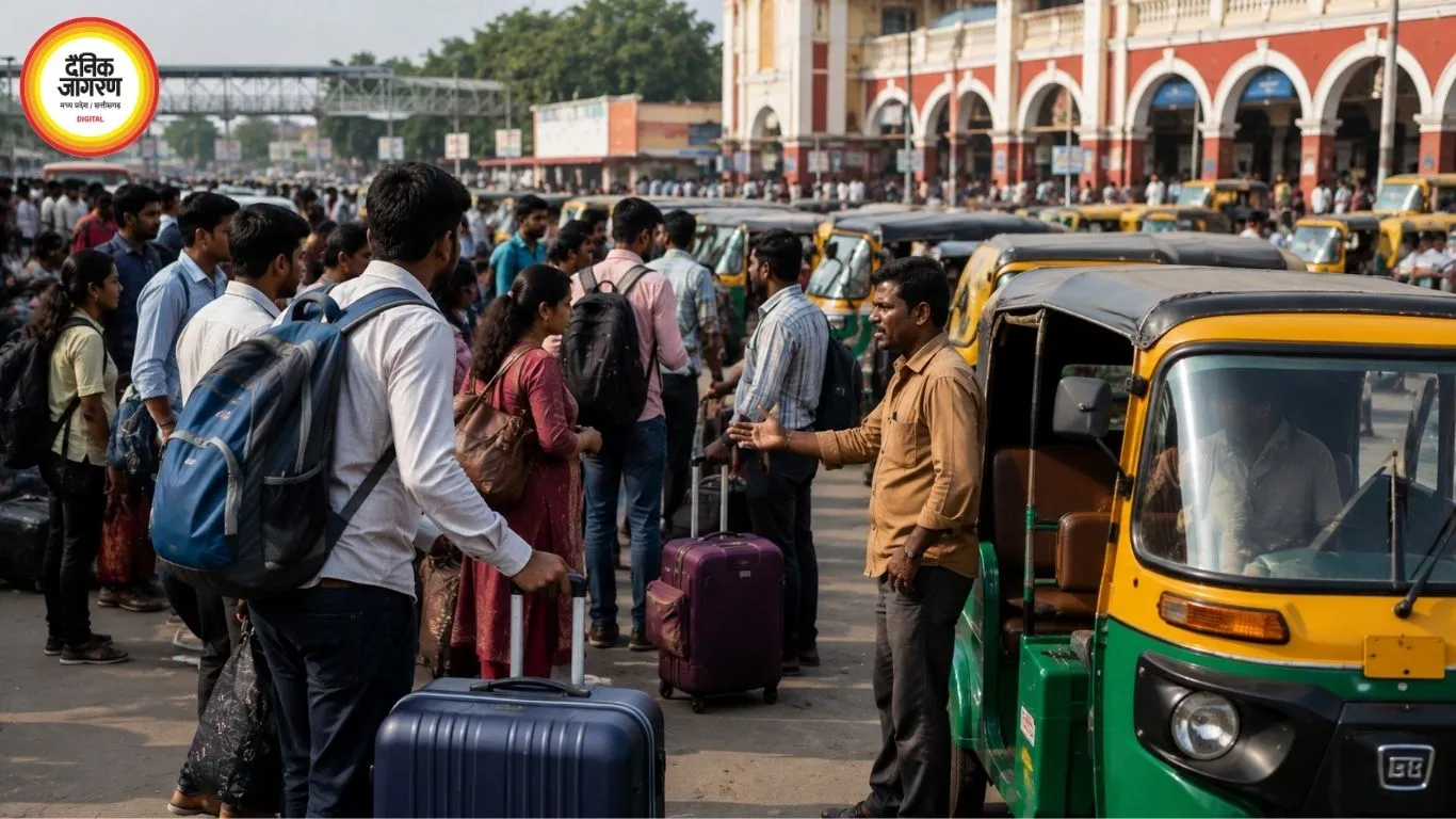 भोपाल में कैब बंद होने से यात्रियों की बढ़ी परेशानी, ऑटो किराया बढ़ा