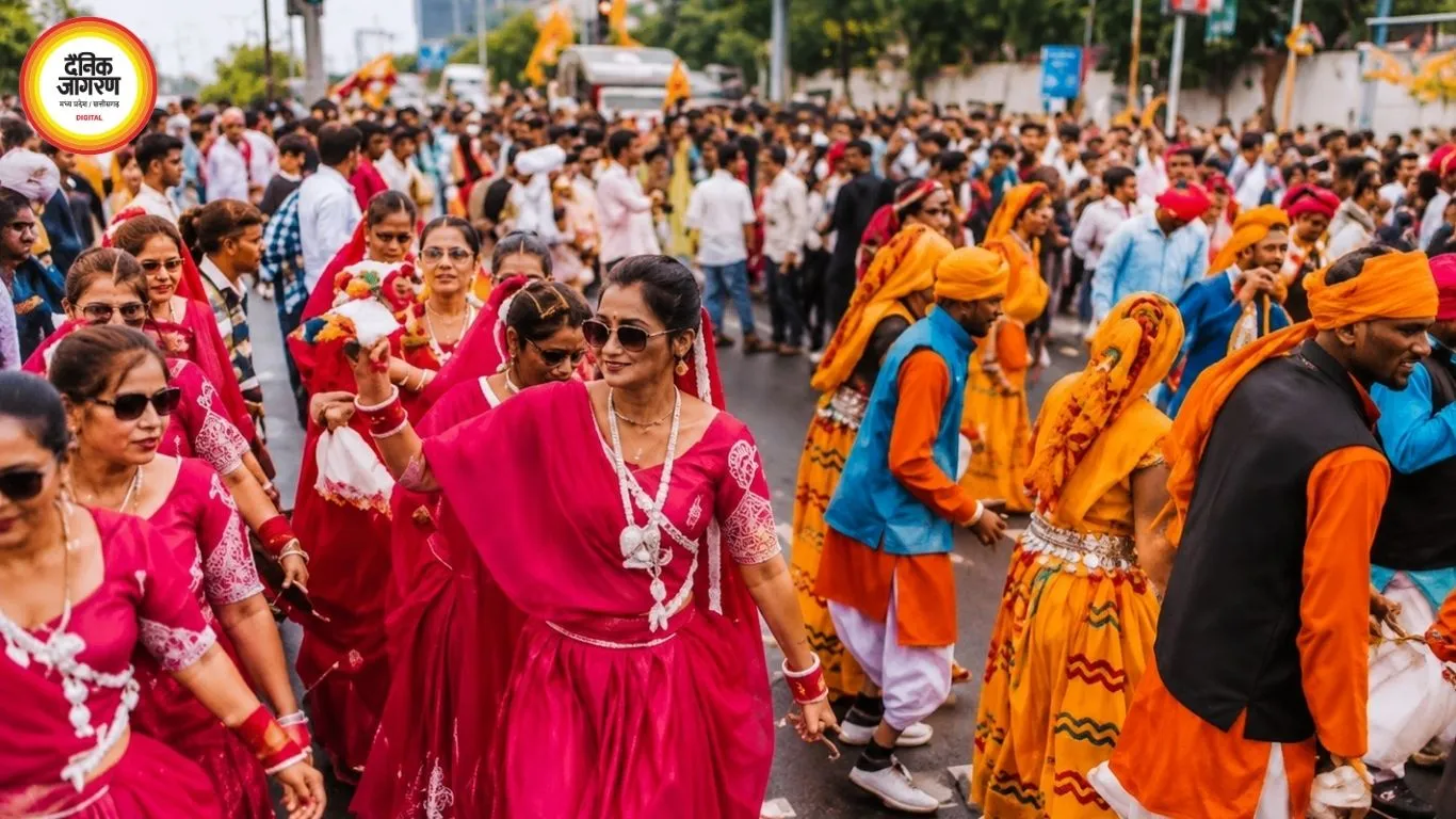 भोपाल में विश्व आदिवासी दिवस पर जनजातीय समाज का शक्ति प्रदर्शन, टीटी नगर में जुटी भीड़