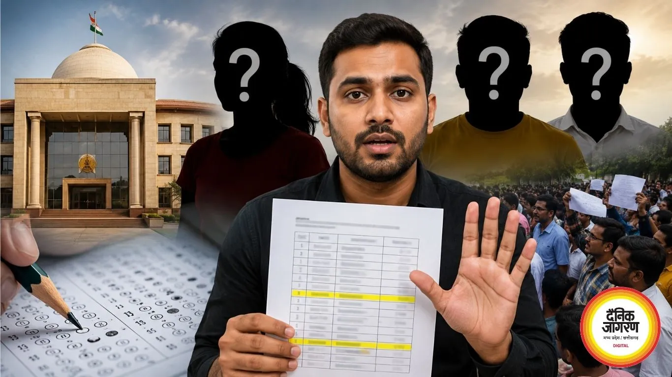 CGPSC SI रिजल्ट में नामों पर छिड़ा विवाद, 'News' और 'Spacerani' को लेकर उठे सवाल