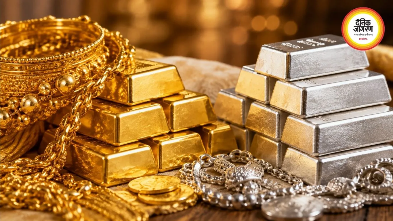 सोने-चांदी के भाव में आज नरमी, चांदी ₹1,920 सस्ती