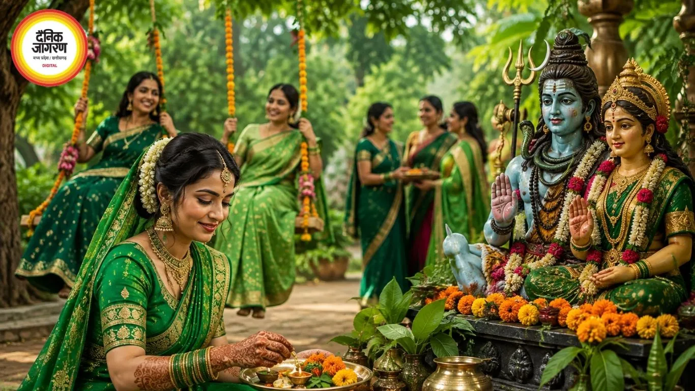 Hariyali Teej 2026: आज मनाई जाएगी हरियाली तीज, जानें शुभ मुहूर्त, पूजा विधि, व्रत और इस पर्व का महत्व