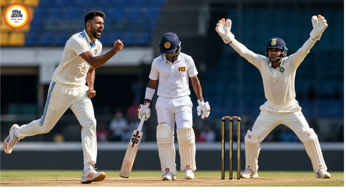IND vs SL 2nd Test: लंच तक श्रीलंका 130/4, भारत से 373 रन पीछे; प्रसिद्ध कृष्णा ने झटके 3 विकेट